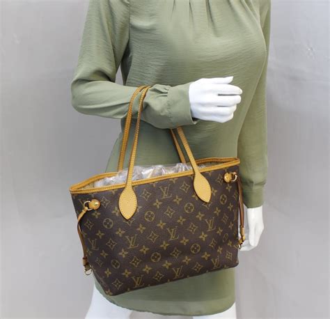 louis vuitton neverfull tote pm monogram brown canvas shoulder bag|Neverfull PM Monogram Canvas .